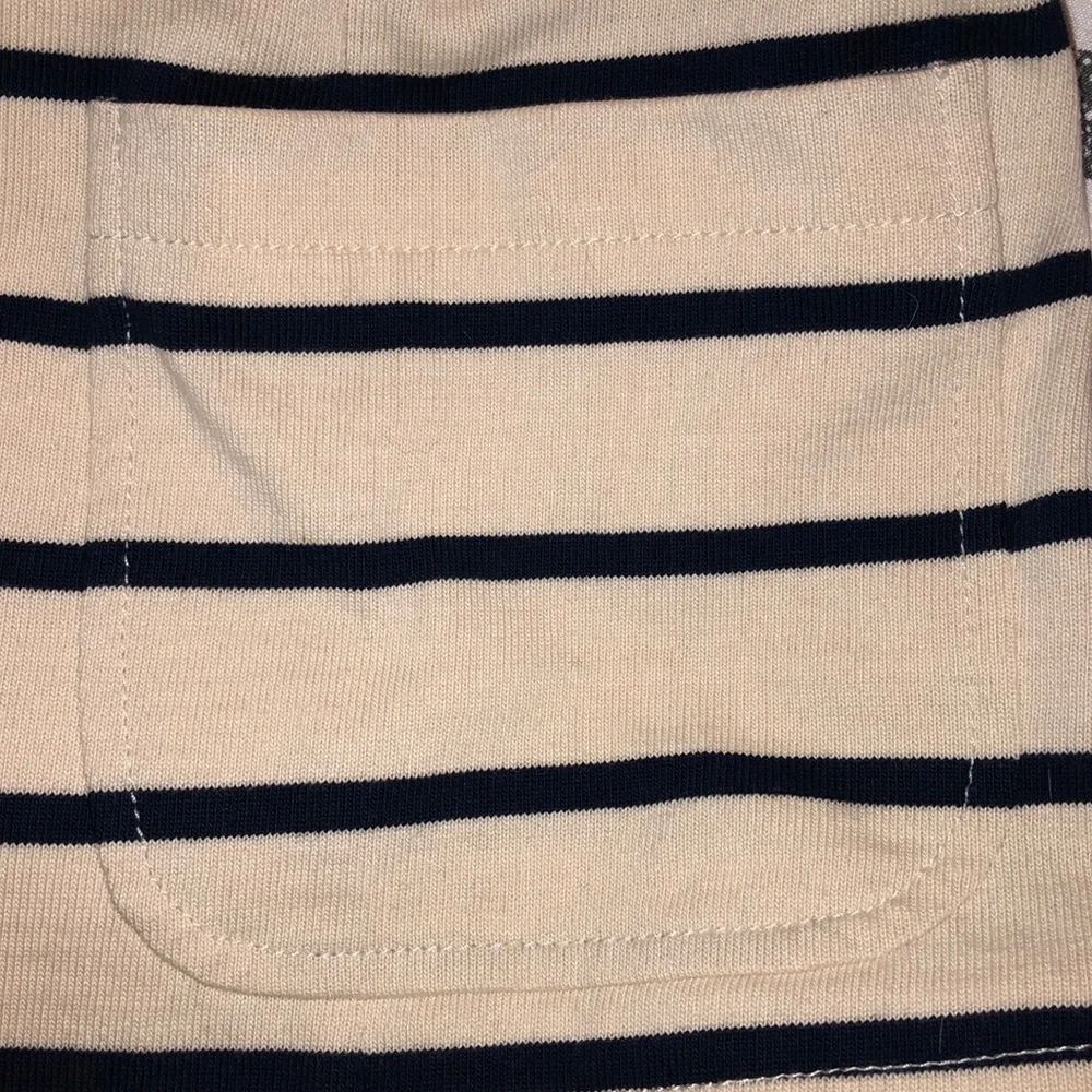 J. McLaughlin Blazer Cream+Navy (M) - Picture 7 of 9